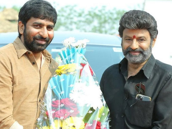 Gopichand Malineni Birthday Celebrations On The Sets Of NBK107